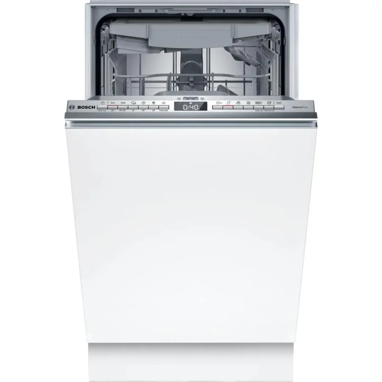 Встраиваемая посудомоечная машина Bosch SPV4EMX10E, серебристый, 44.8 см, 10 компл., 44 дБ, класс C