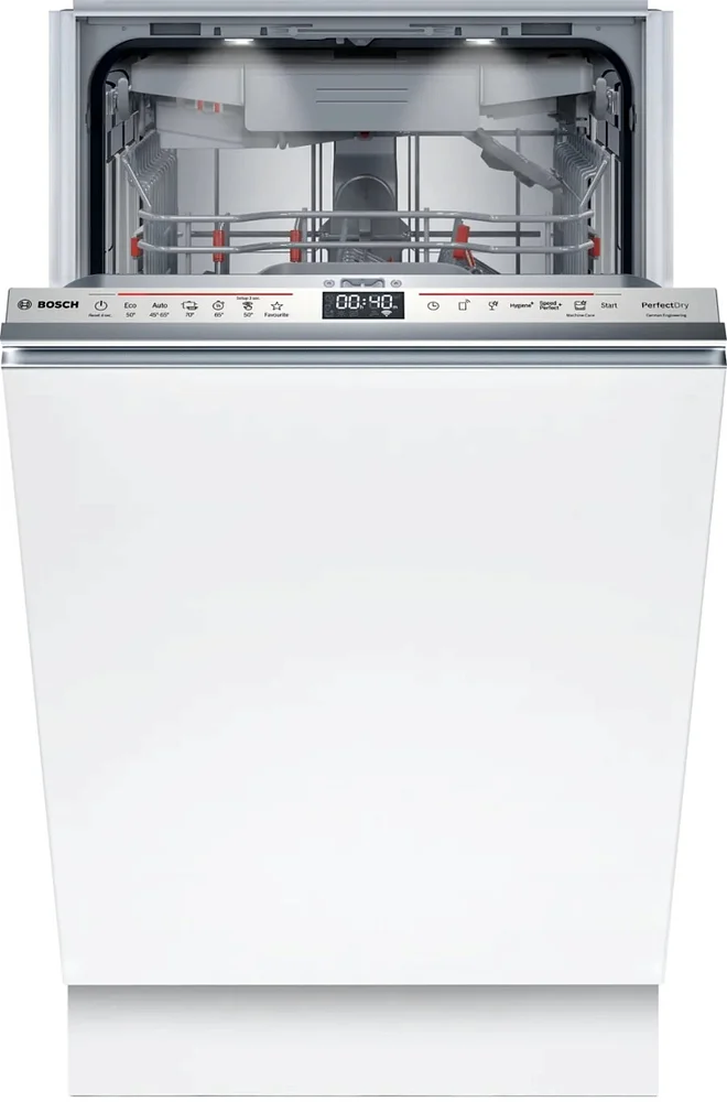 Встраиваемая посудомоечная машина Bosch SPV8ZMX06Q 45 см.с Zeolith,Time Light, SilencePlus; Класс A-А-A; уровень шума 42 дБ; 6 прогр.:Eco 50 °C, Auto