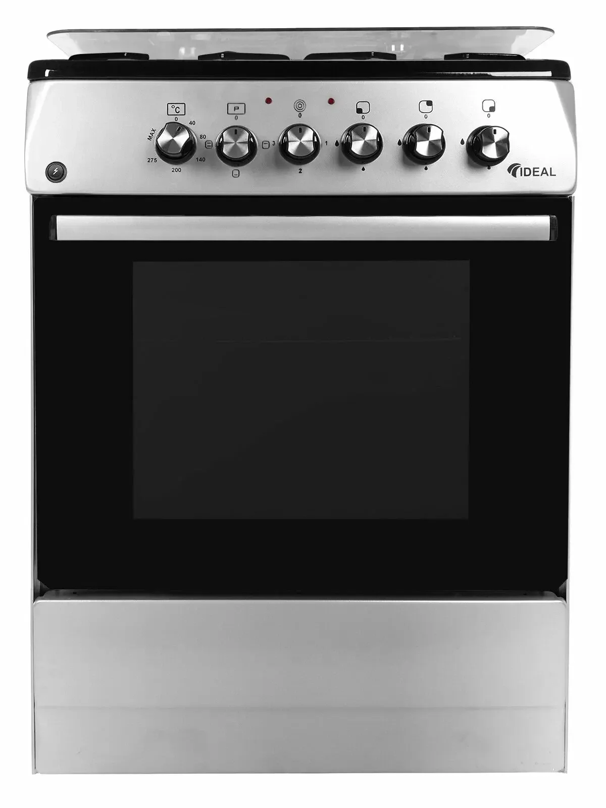 Плита газо-электрическая IDEAL L 110 серый ГК (85х60х60, ГК, 65л,термостат)