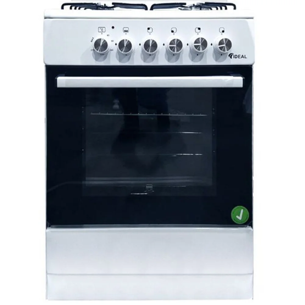 Плита газо-электрическая IDEAL L 110 серый ГК (85х60х60, ГК, 65л,термостат)