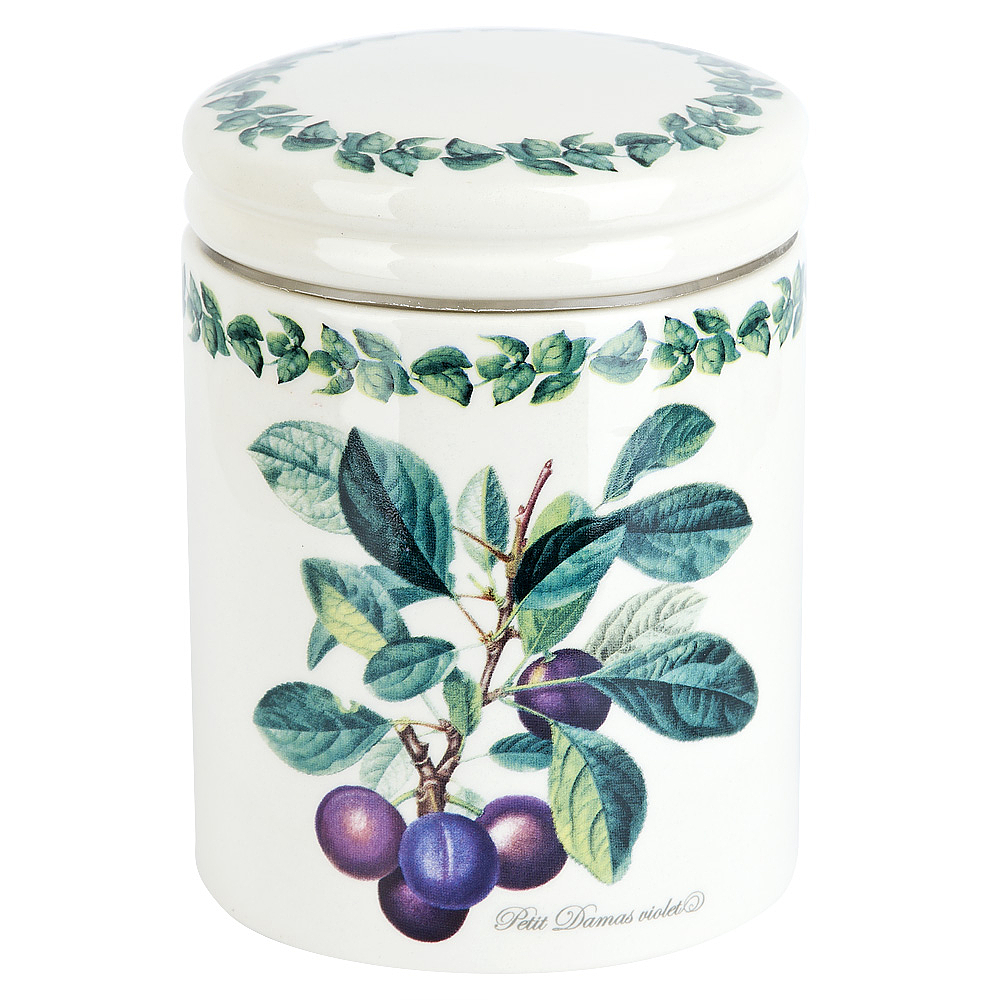 ENS Банка для сыпучих продуктов "Fruit Garden" 10х10х13,5см v=630мл (керамика) (подарочная упаковка)