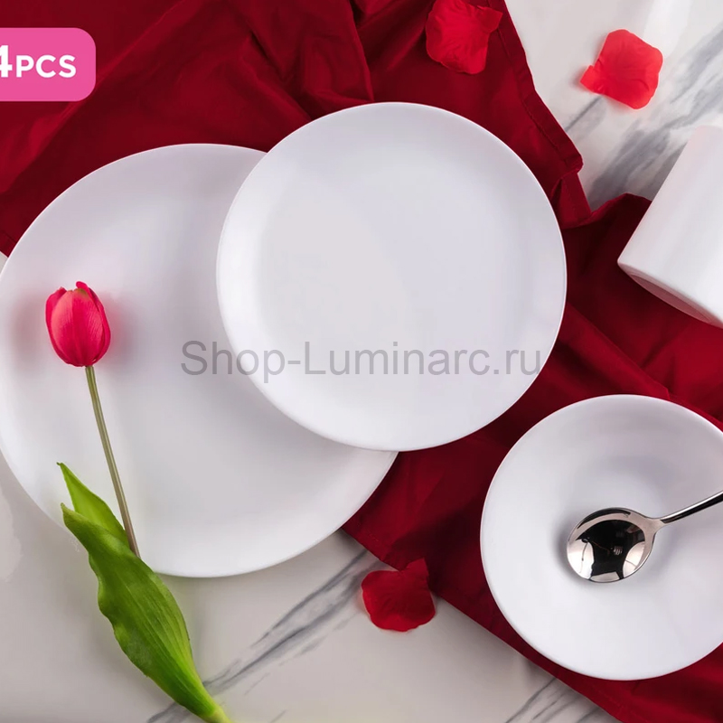 Набор столовый DIWALI WHITE 18пр