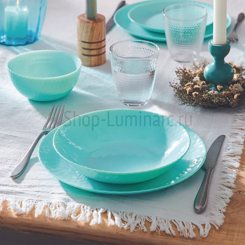 Набор столовый PAMPILLE TURQUOISE 18 предметов