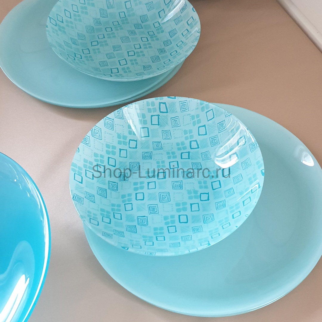 Набор столовый SIMPLY FANTASIA TURQUOISE 44 предмета