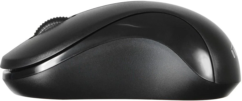 Мышь беспроводная Oklick 605SW черный, 1200 dpi, радиоканал, USB, кнопки - 3