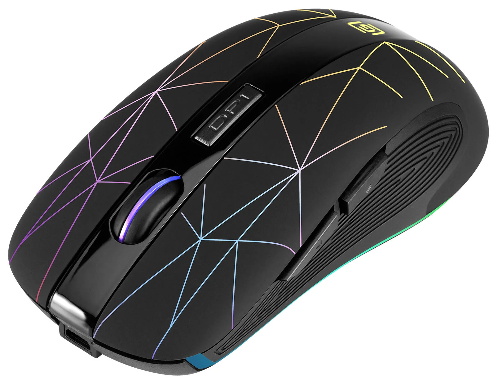 Мышь беспроводная Oklick 976GW черный, 3200 dpi, радиоканал, USB, кнопки - 6