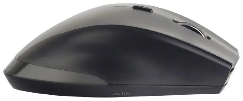 Мышь беспроводная Perfeo DAILY серый металлик, 1600 dpi, радиоканал, USB, кнопки - 6