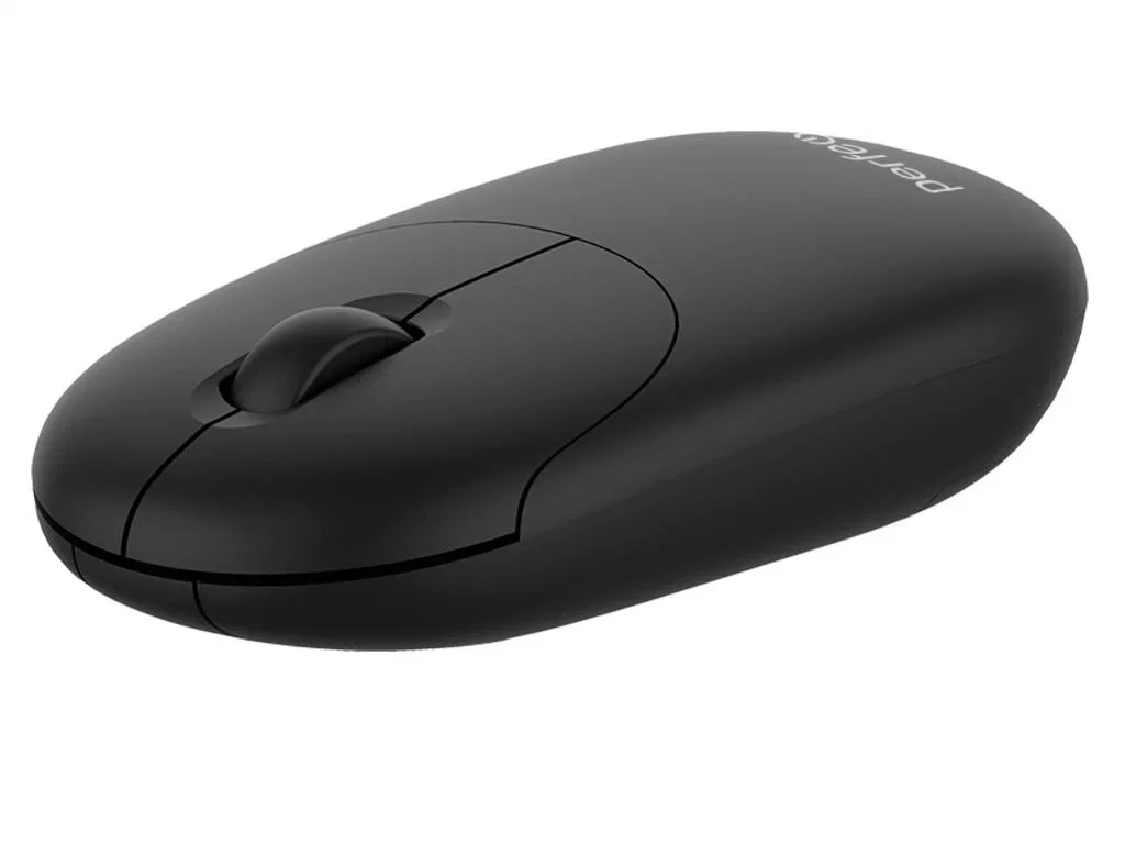 Мышь беспроводная Perfeo SLIM черный, 1200 dpi, радиоканал, USB, кнопки - 3
