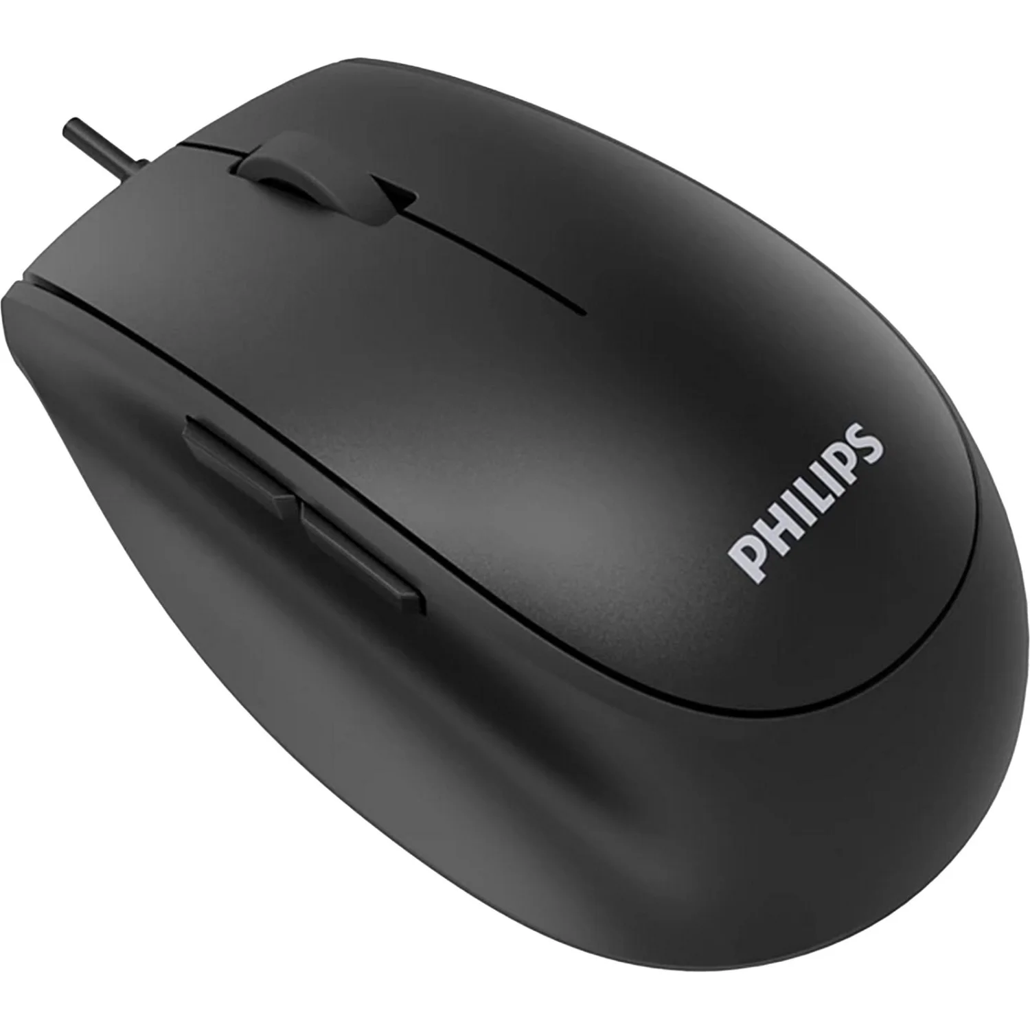 Мышь беспроводная Philips SPK7627 черный, 1600 dpi, радиоканал, Bluetooth, USB, кнопки - 5