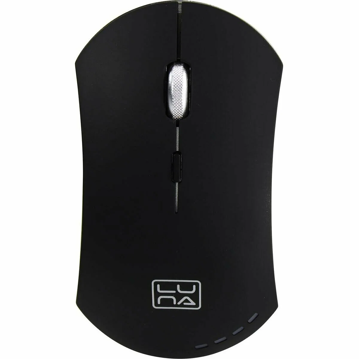 Мышь беспроводная Qumo Office Luna M74 черный, 1600 dpi, радиоканал, USB, кнопки - 6