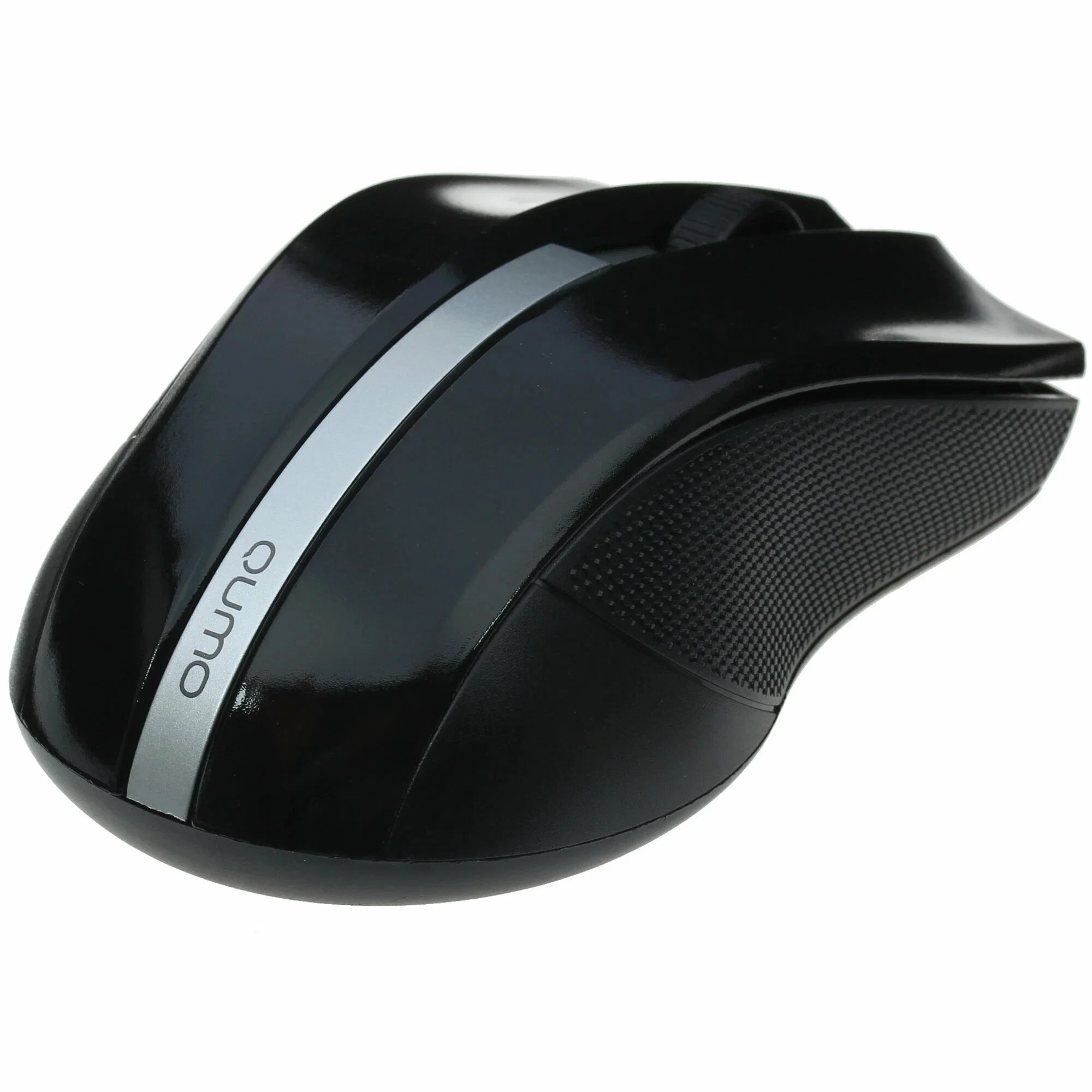 Мышь беспроводная Qumo Office M15 Style черный, 1000 dpi, радиоканал, USB, кнопки - 3