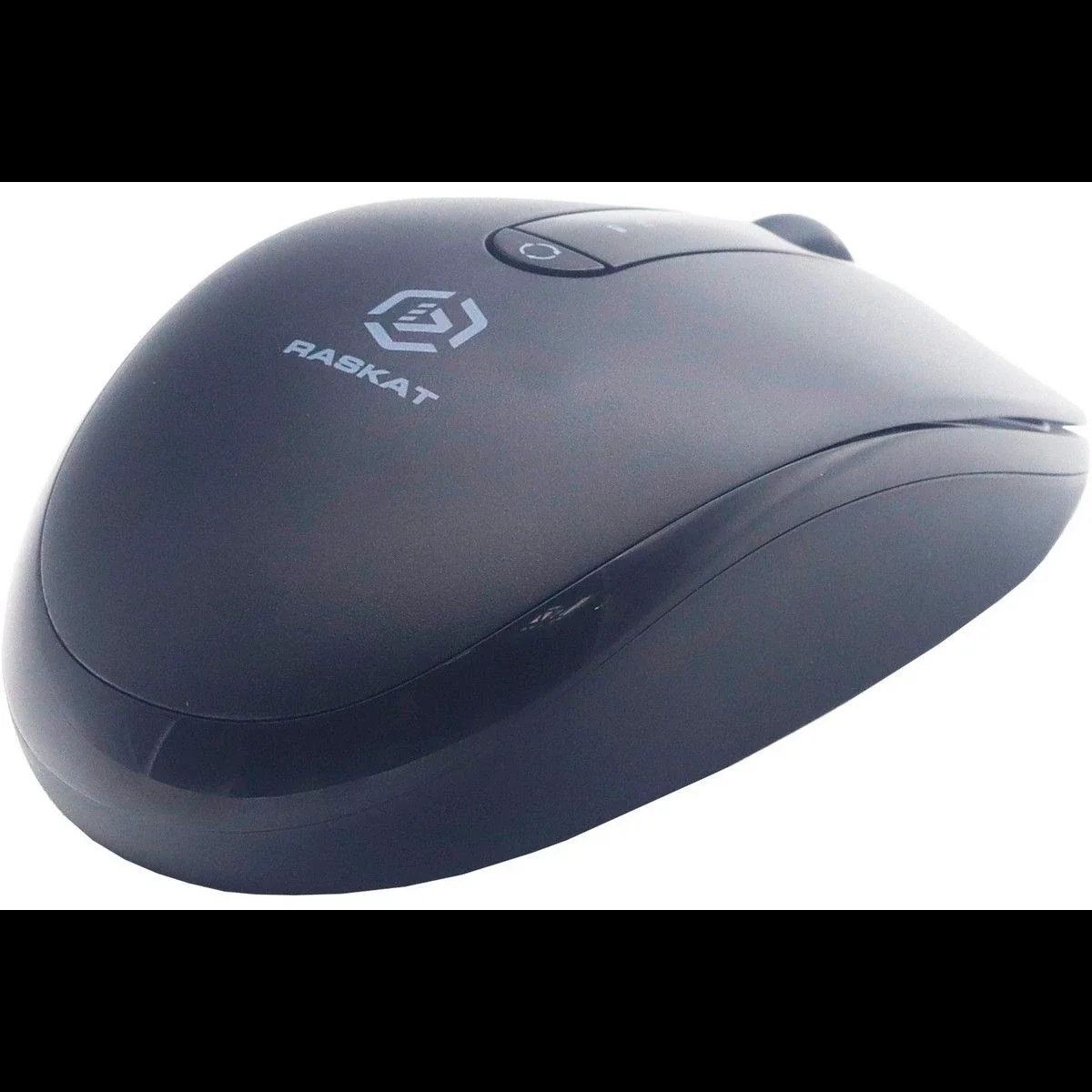 Мышь беспроводная Raskat M002WBR черный, 1600 dpi, радиоканал, Bluetooth, USB, кнопки - 4