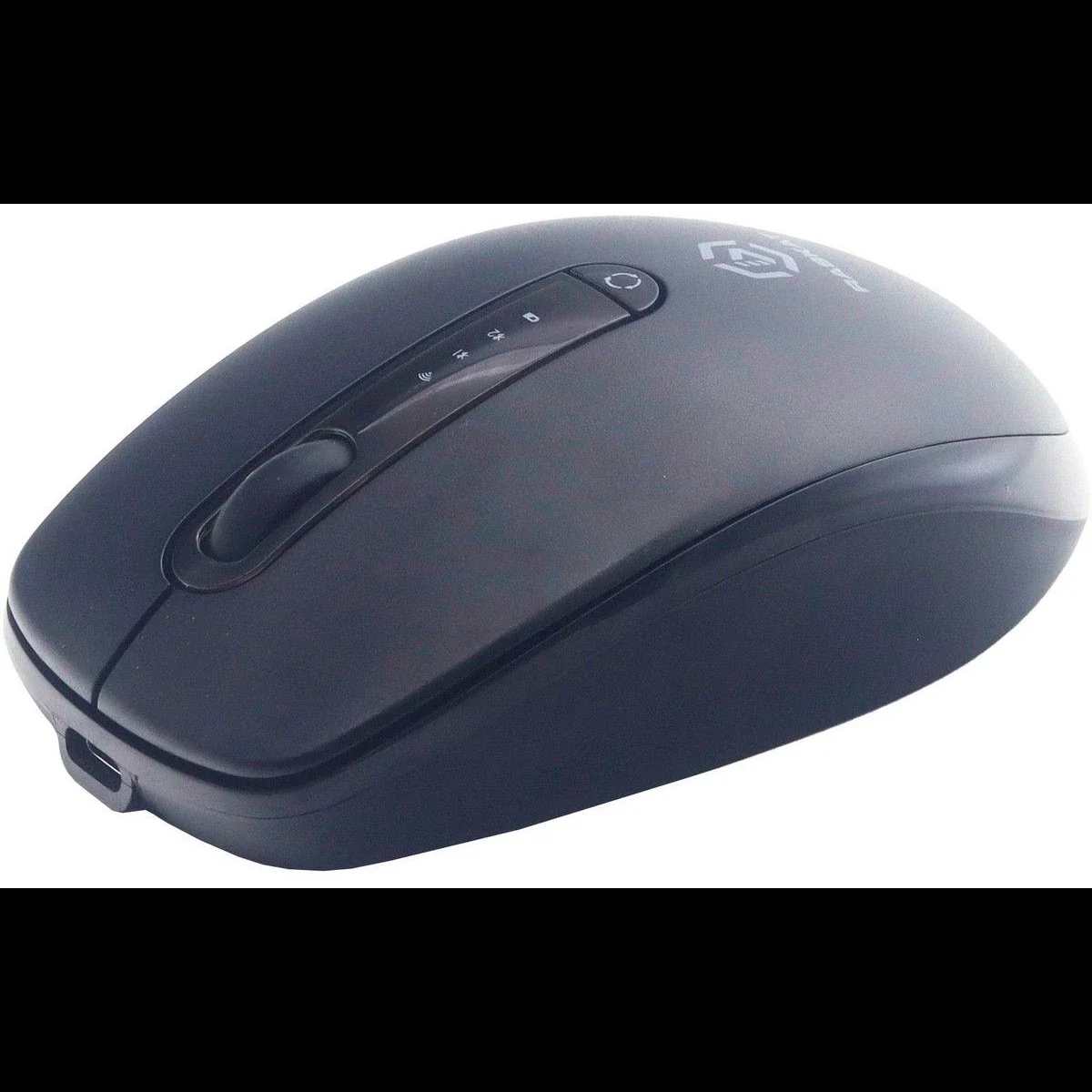 Мышь беспроводная Raskat M002WBR черный, 1600 dpi, радиоканал, Bluetooth, USB, кнопки - 4