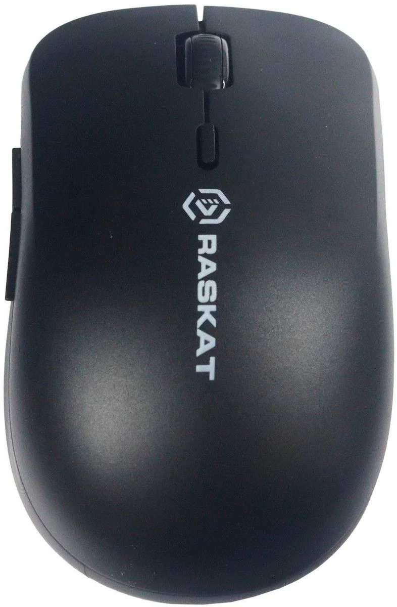 Мышь беспроводная Raskat M006W черный, 1600 dpi, радиоканал, USB, кнопки - 6
