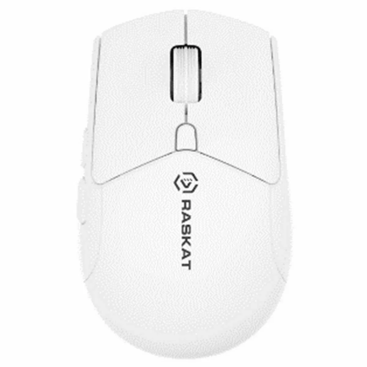 Мышь беспроводная Raskat M007WB белый, 2400 dpi, радиоканал, Bluetooth, USB, кнопки - 6
