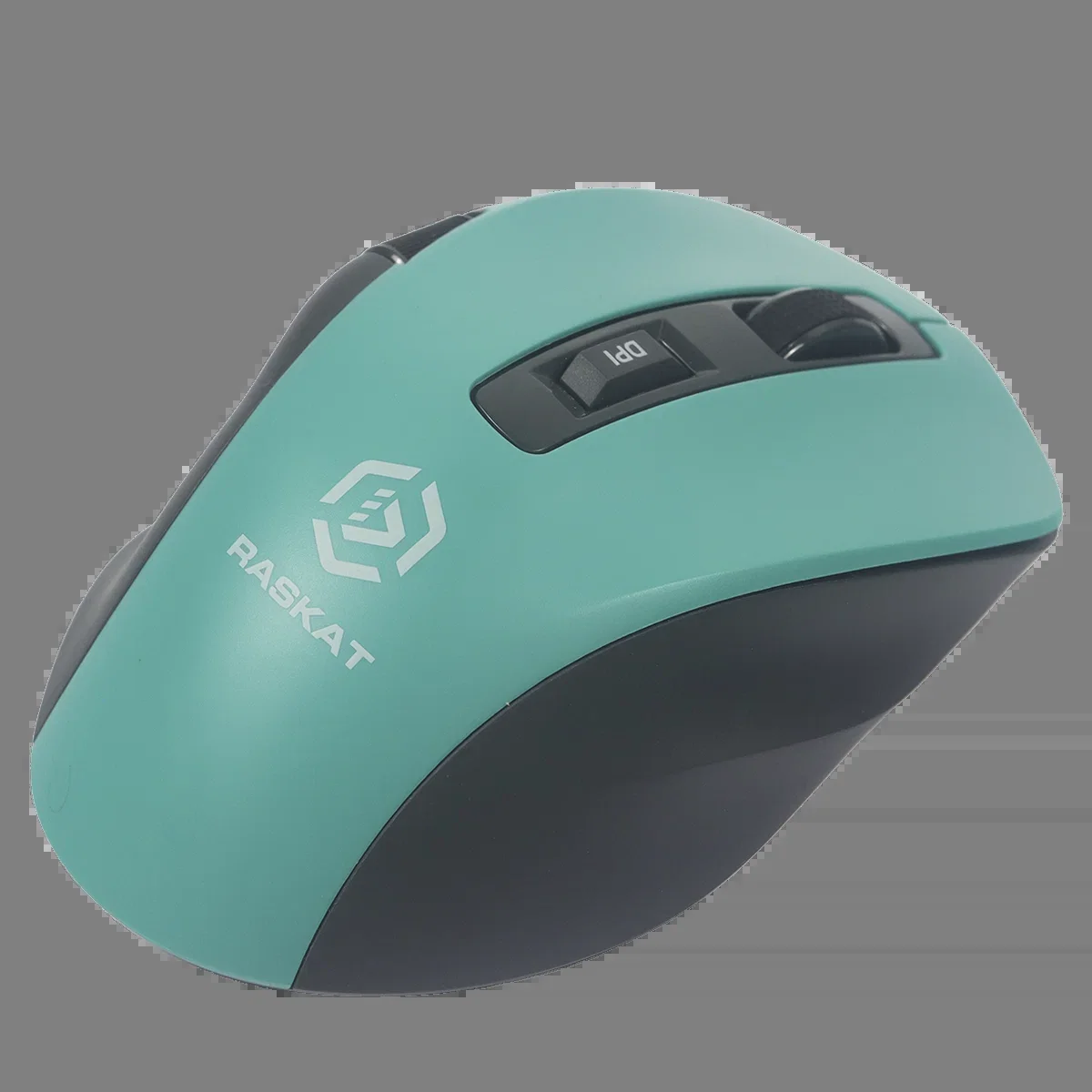 Мышь беспроводная Raskat M020W зеленый/черный, 2400 dpi, радиоканал, Bluetooth, USB, кнопки - 7