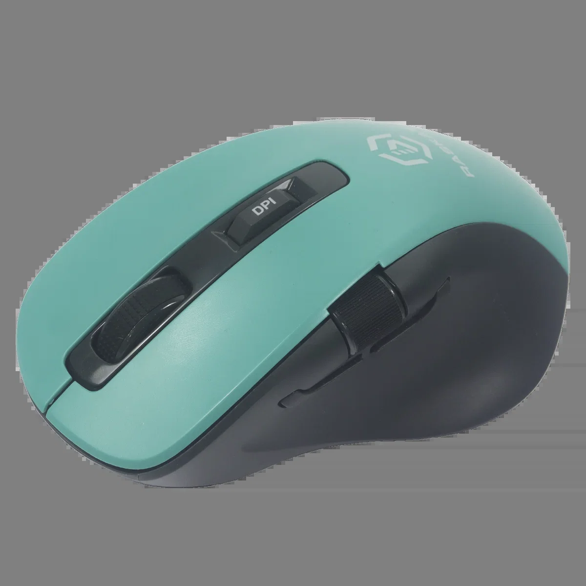 Мышь беспроводная Raskat M020W зеленый/черный, 2400 dpi, радиоканал, Bluetooth, USB, кнопки - 7