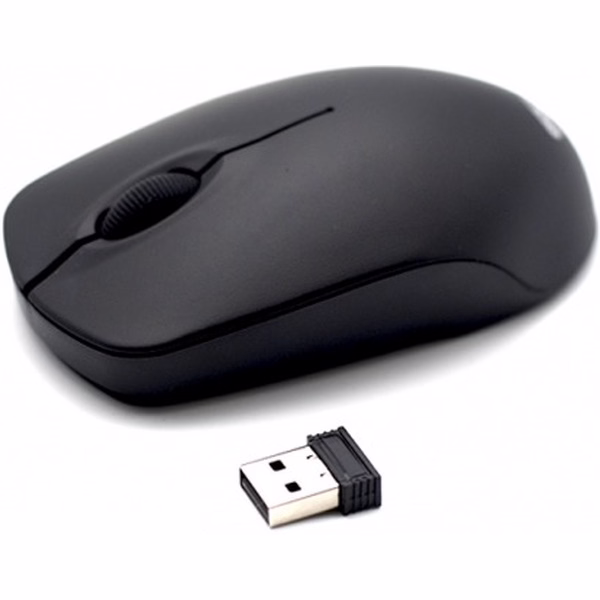 Мышь беспроводная Ritmix RMW-506 черный, 1000 dpi, радиоканал, USB, кнопки - 3