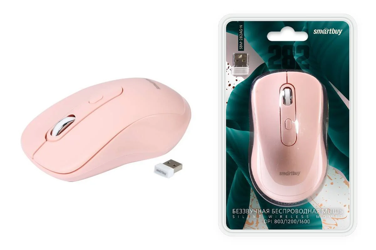 Мышь беспроводная Smartbuy (SBM-282AG-N) бежевый