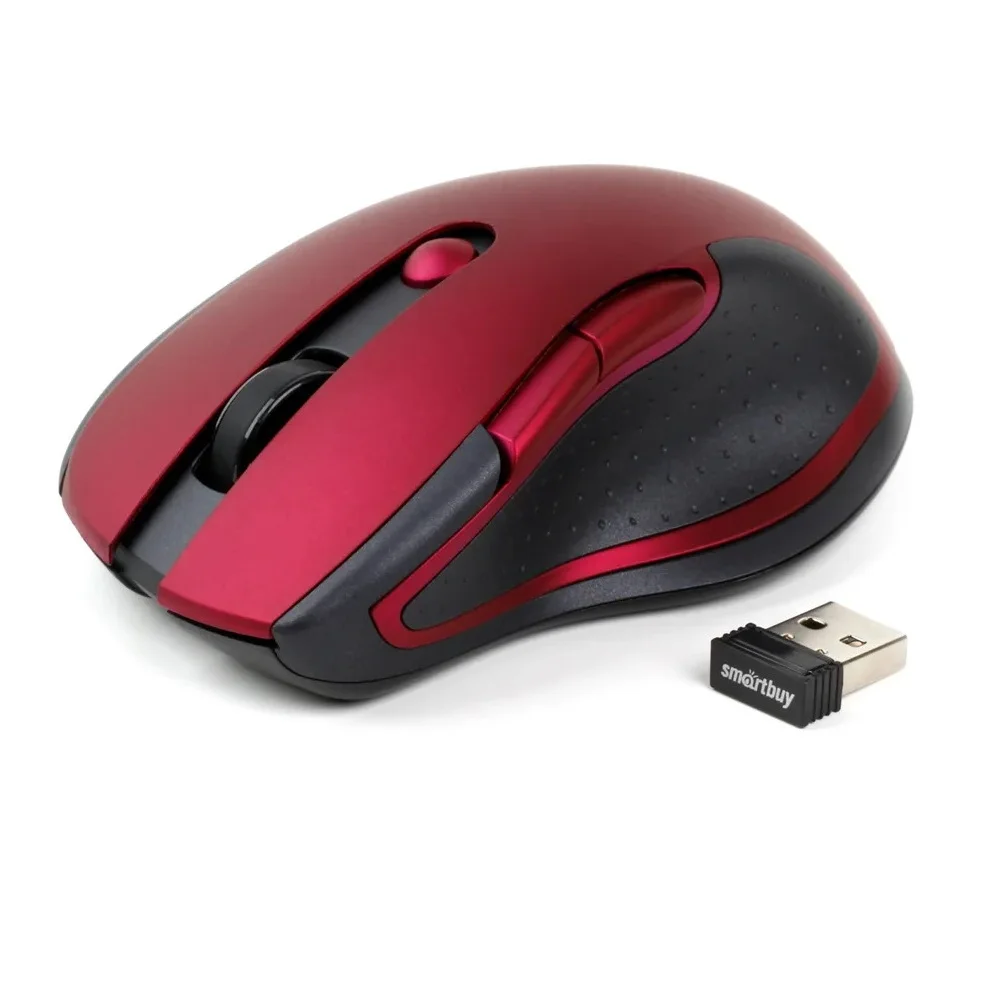 Мышь беспроводная Smartbuy 508 бордо SBM-508AG-I