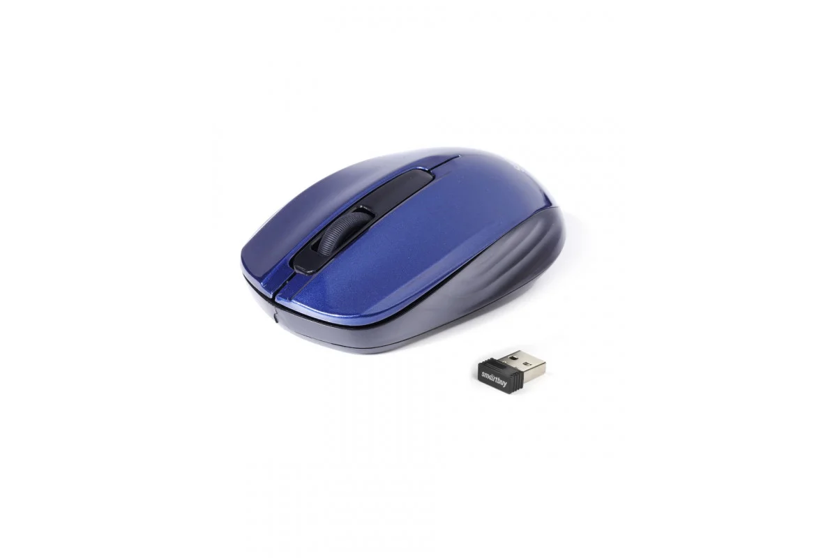 Мышь беспроводная Smartbuy ONE 332 синяя (SBM-332AG-B)