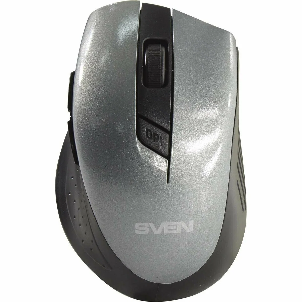 Мышь беспроводная SVEN RX-425W серый, 1600 dpi, радиоканал, USB, кнопки - 6