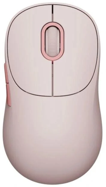 Мышь беспроводная Xiaomi BHR8911GL Wireless Mouse 3 розовый, 1200 dpi, USB/Bluetooth, кнопки - 4