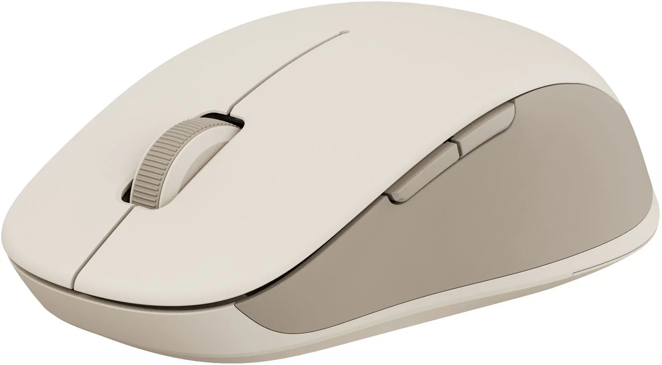 Мышь беспроводная Xiaomi Dual-mode Wireless Mouse 2 белый, 1200 dpi, радиоканал, Bluetooth, USB, кнопки - 5