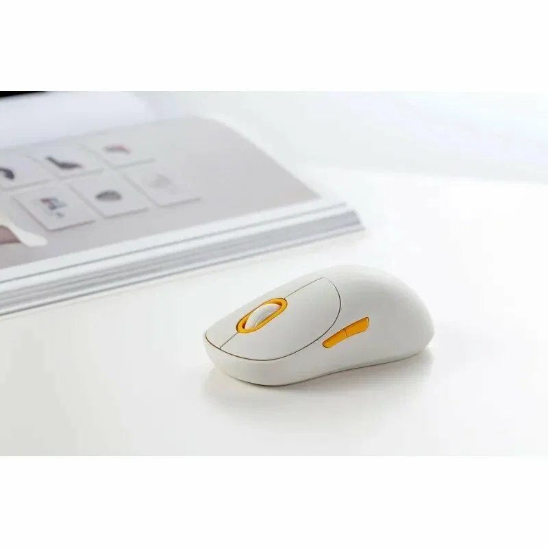 Мышь беспроводная Xiaomi Wireless Mouse 3 белый, 1200 dpi, радиоканал, Bluetooth, USB, кнопки - 5