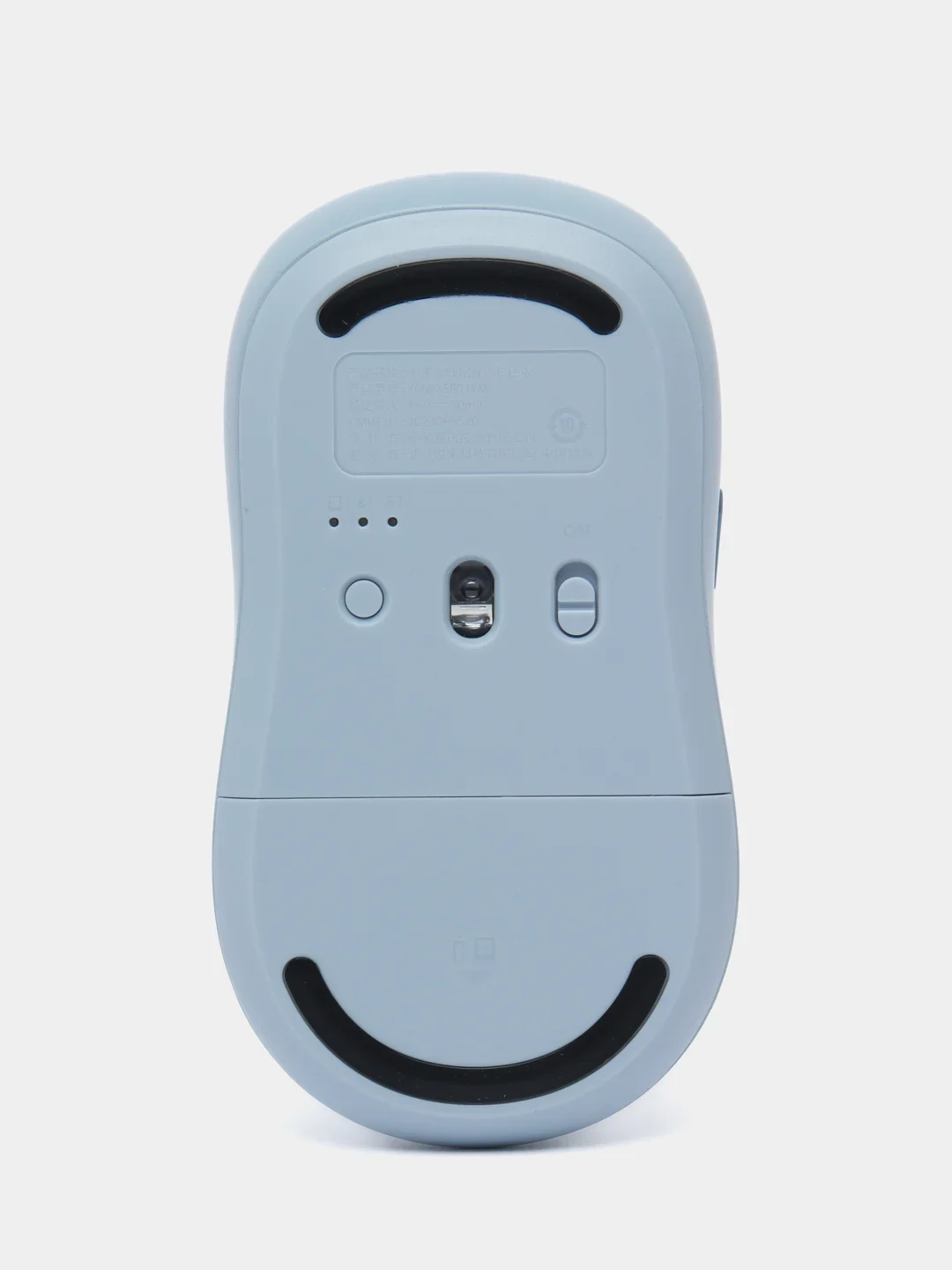 Мышь беспроводная Xiaomi Wireless Mouse 3 синий, 1200 dpi, радиоканал, Bluetooth, USB, кнопки - 5