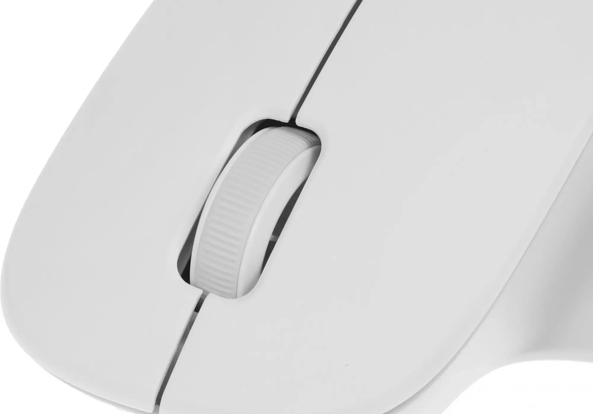 Мышь беспроводная Xiaomi Wireless Mouse Comfort Edition белый, 1200 dpi, радиоканал, USB, кнопки - 3