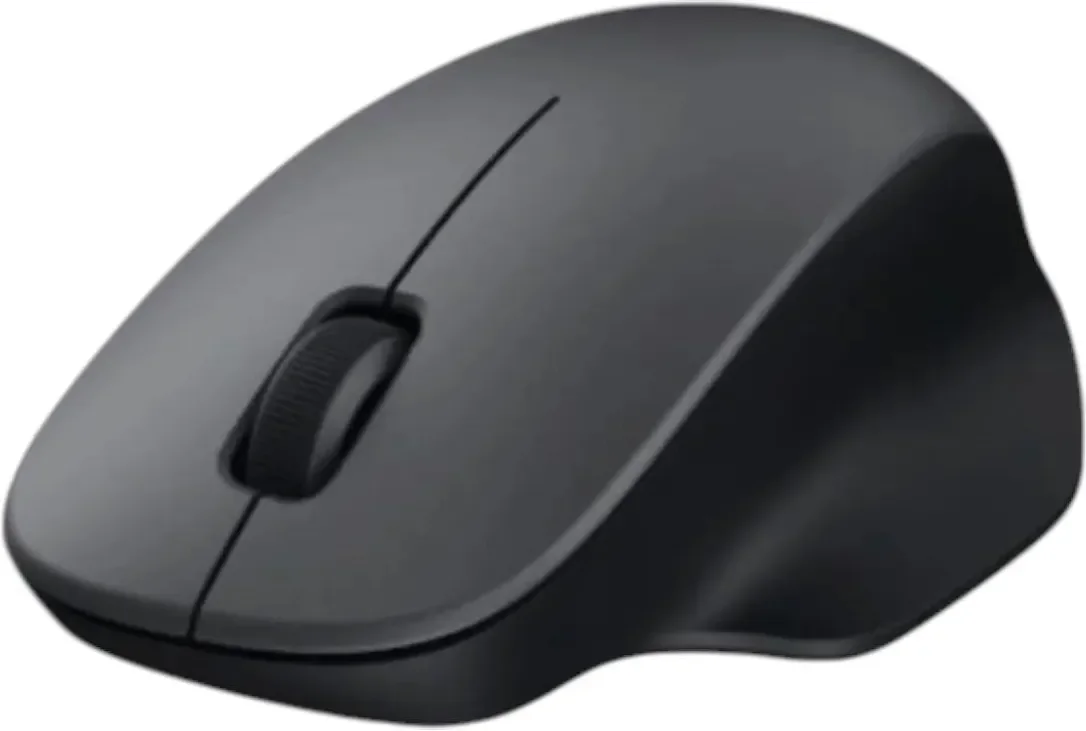 Мышь беспроводная Xiaomi Wireless Mouse Comfort Edition черный, 1200 dpi, радиоканал, USB, кнопки - 3