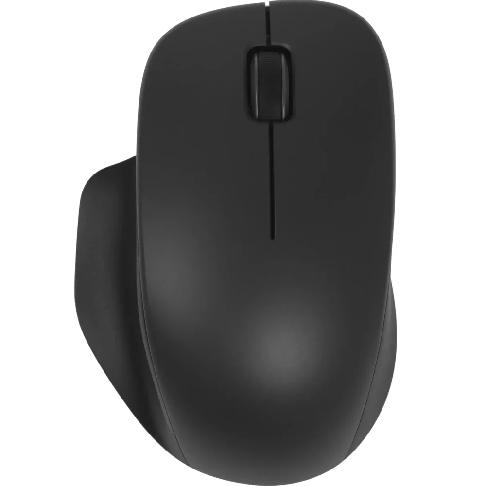 Мышь беспроводная Xiaomi Wireless Mouse Comfort Edition черный, 1200 dpi, радиоканал, USB, кнопки - 3