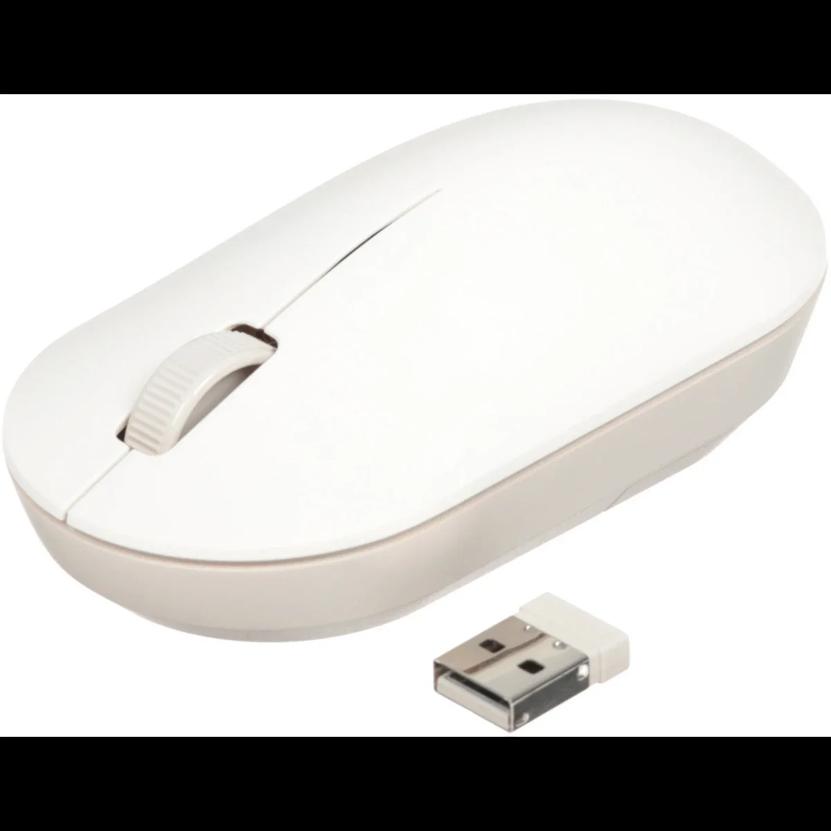 Мышь беспроводная Xiaomi Wireless Mouse Lite 2 белый, 1000 dpi, радиоканал, USB, кнопки - 3