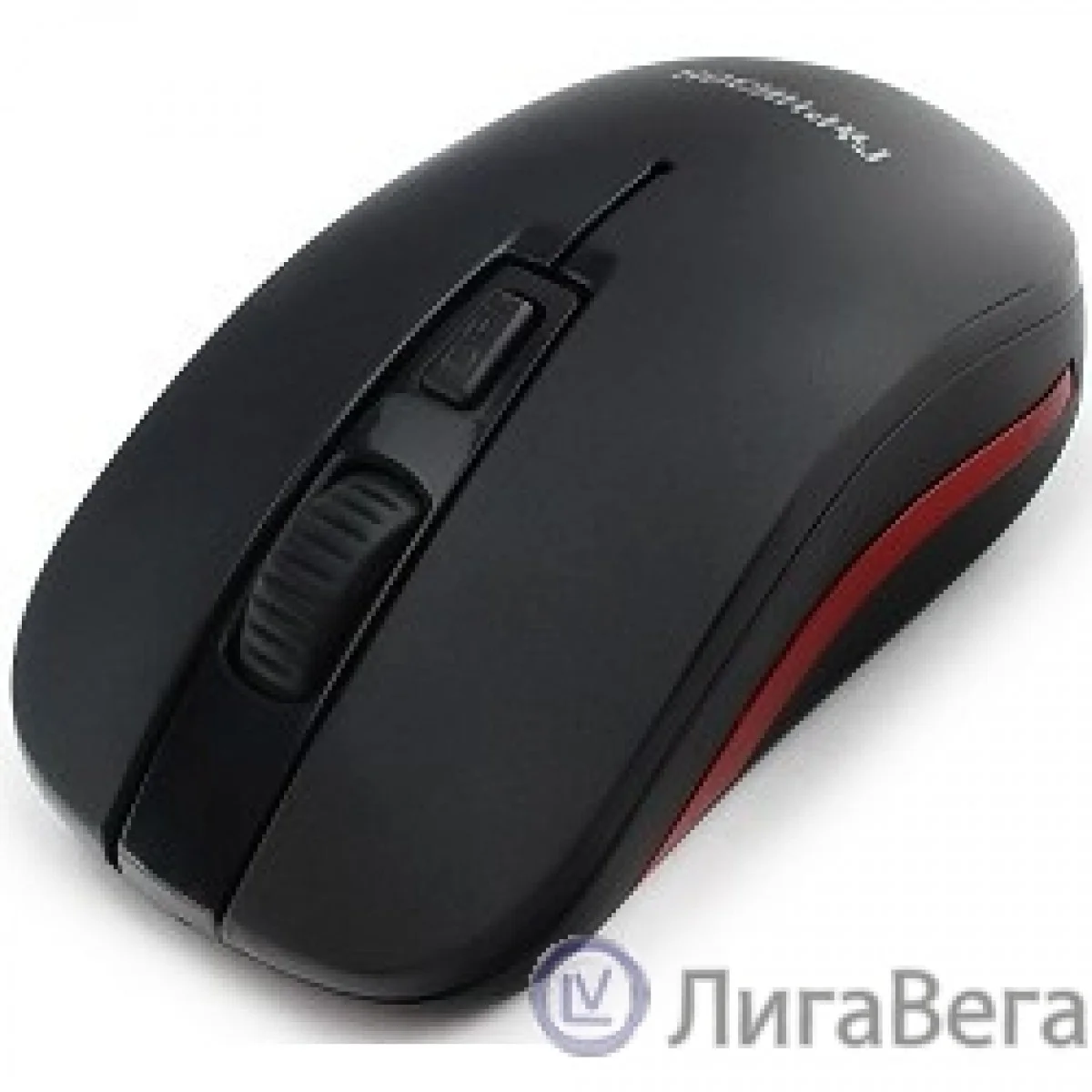 Мышь беспроводная Гарнизон GMW-420 черный, 1600 dpi, радиоканал, USB, кнопки - 4