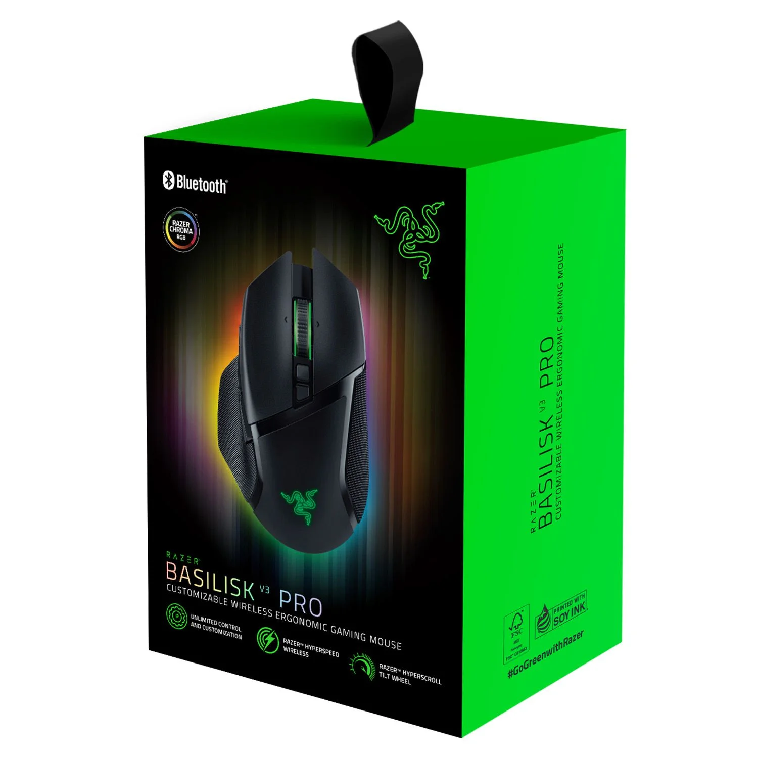 Мышь беспроводная игровая Razer Basilisk V3 Pro, черный (RZ01-04620100-R3A1)