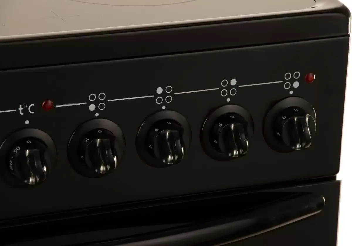 Плита электрическая Лысьва EF4002MK00 черный, конфорок 4, духовка 57 л, 50 см x 84 см x 60 см (без крышки)
