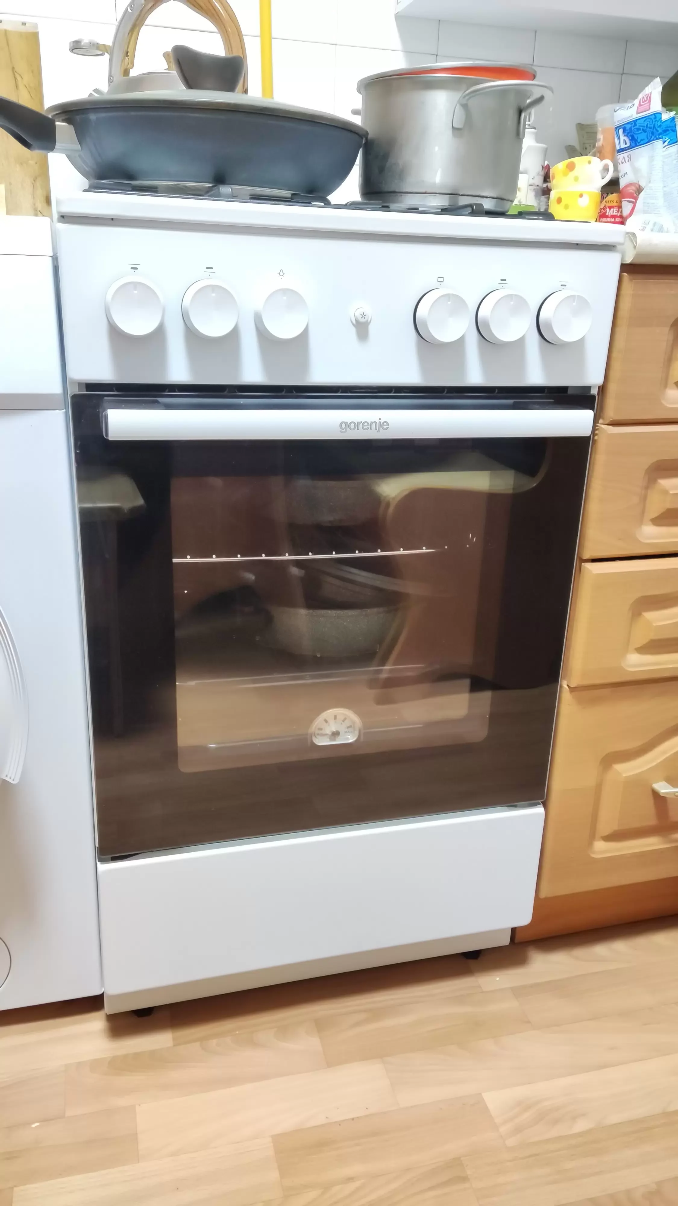 Плита Газовая Gorenje GG5A12WH белый