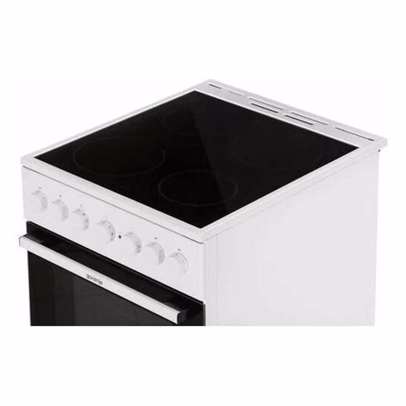 Плита электрическая Gorenje GEC5B41WG белый, конфорок 4 электрических, духовка 62 л, 50 см x 85 см x 59.4 см
