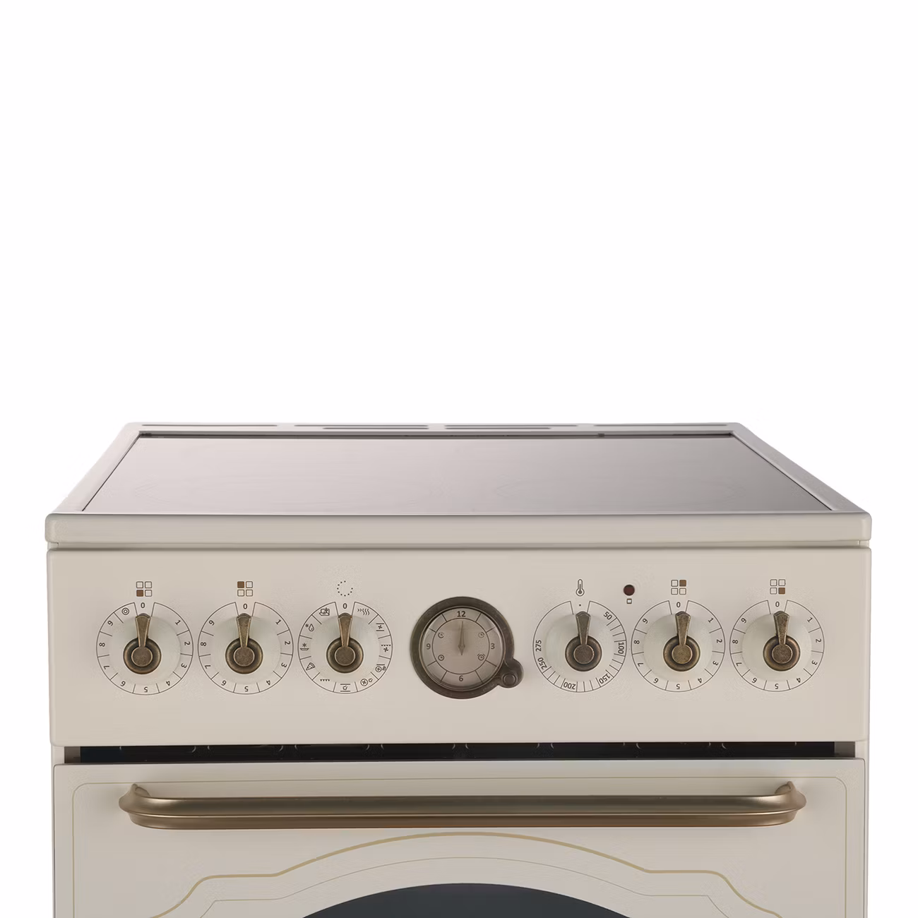 Плита электрическая Gorenje GECS5B70CLI бежевый, конфорок 4 электрических, духовка 70 л, 50 см x 85 см x 59.4 см