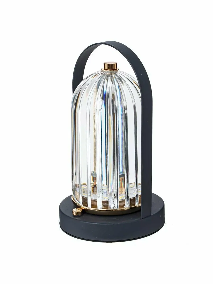 Светильник, L12 W12 H21 см, USB, шнур 0,5 м