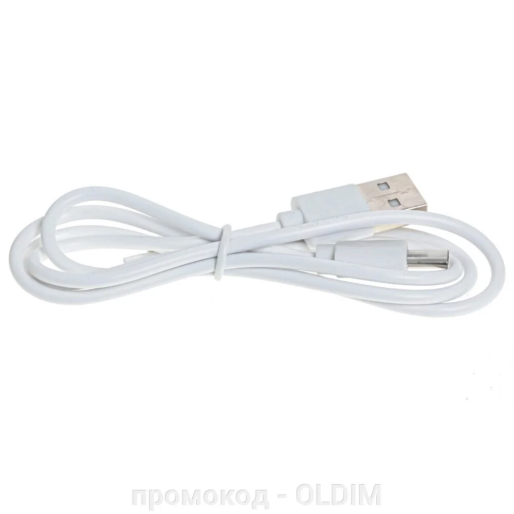 Светильник, L12 W12 H21 см, USB, шнур 0,5 м