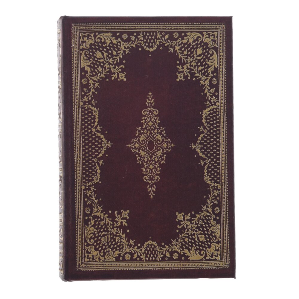 Шкатулка-книга с код.замком, L16 W4,5 H24 см