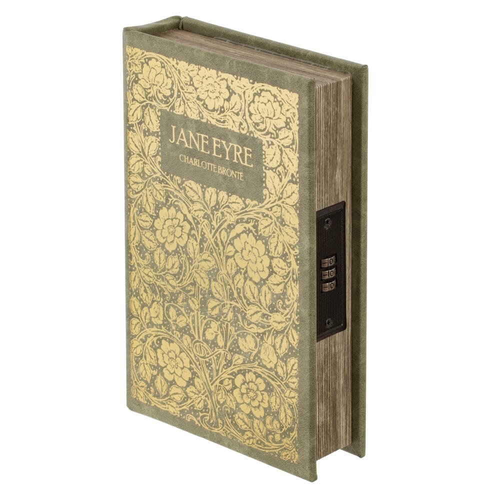 Шкатулка-книга с кодовым замком, L16 W5 H24,5 см