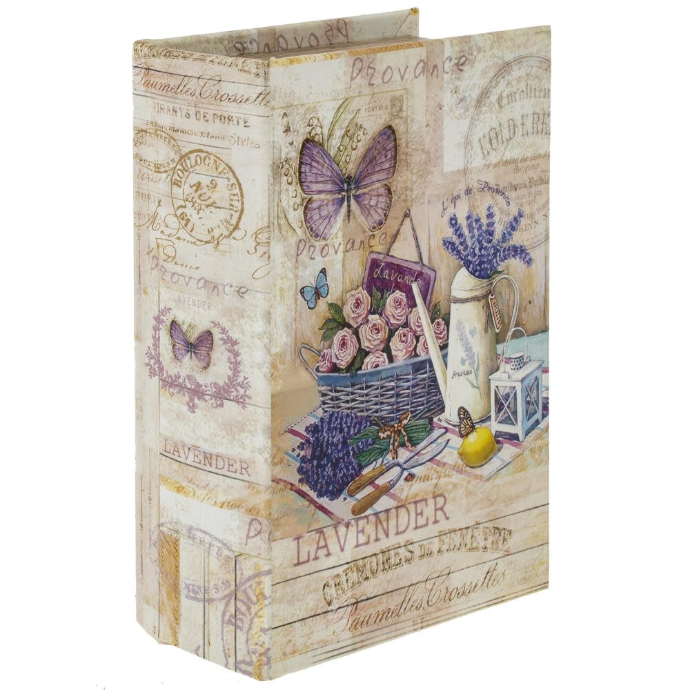 Шкатулка-книга с кодовым замком, L16 W6,5 H22 см