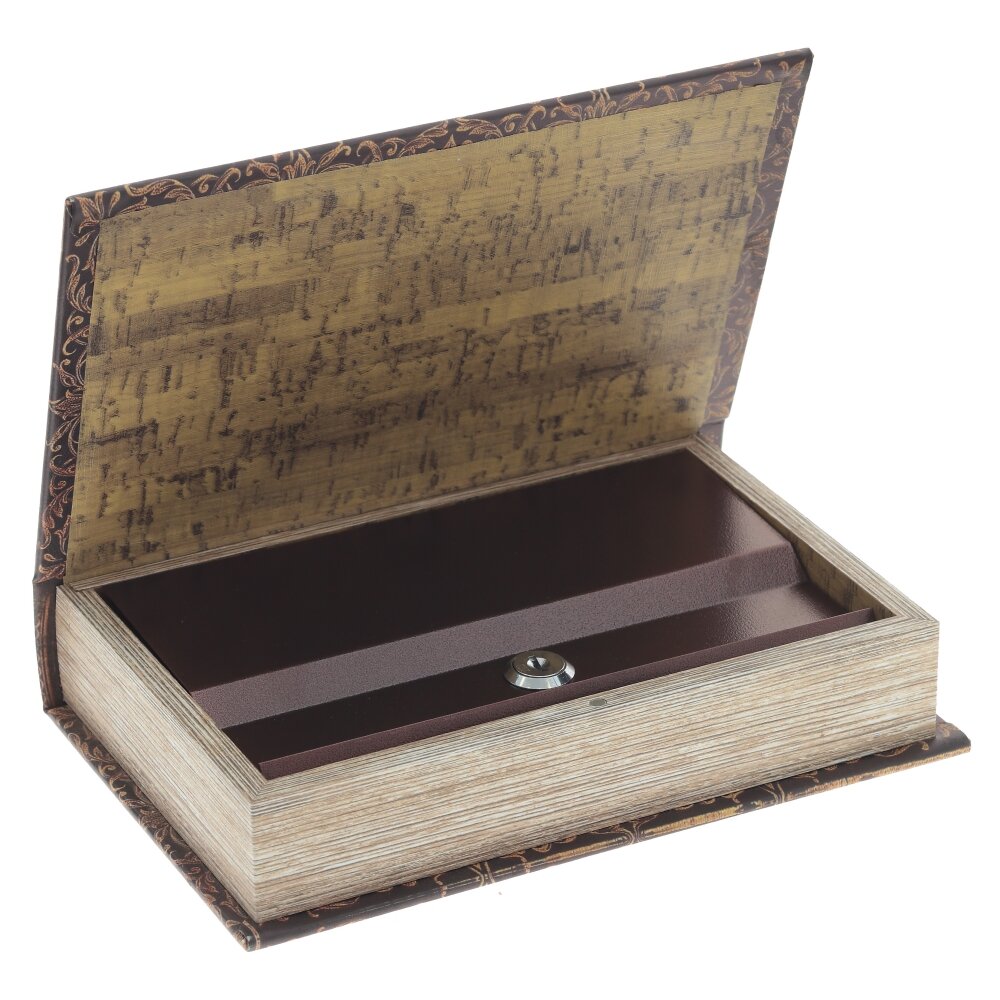 Шкатулка-книга сейф, L15,5 W5 H24 см