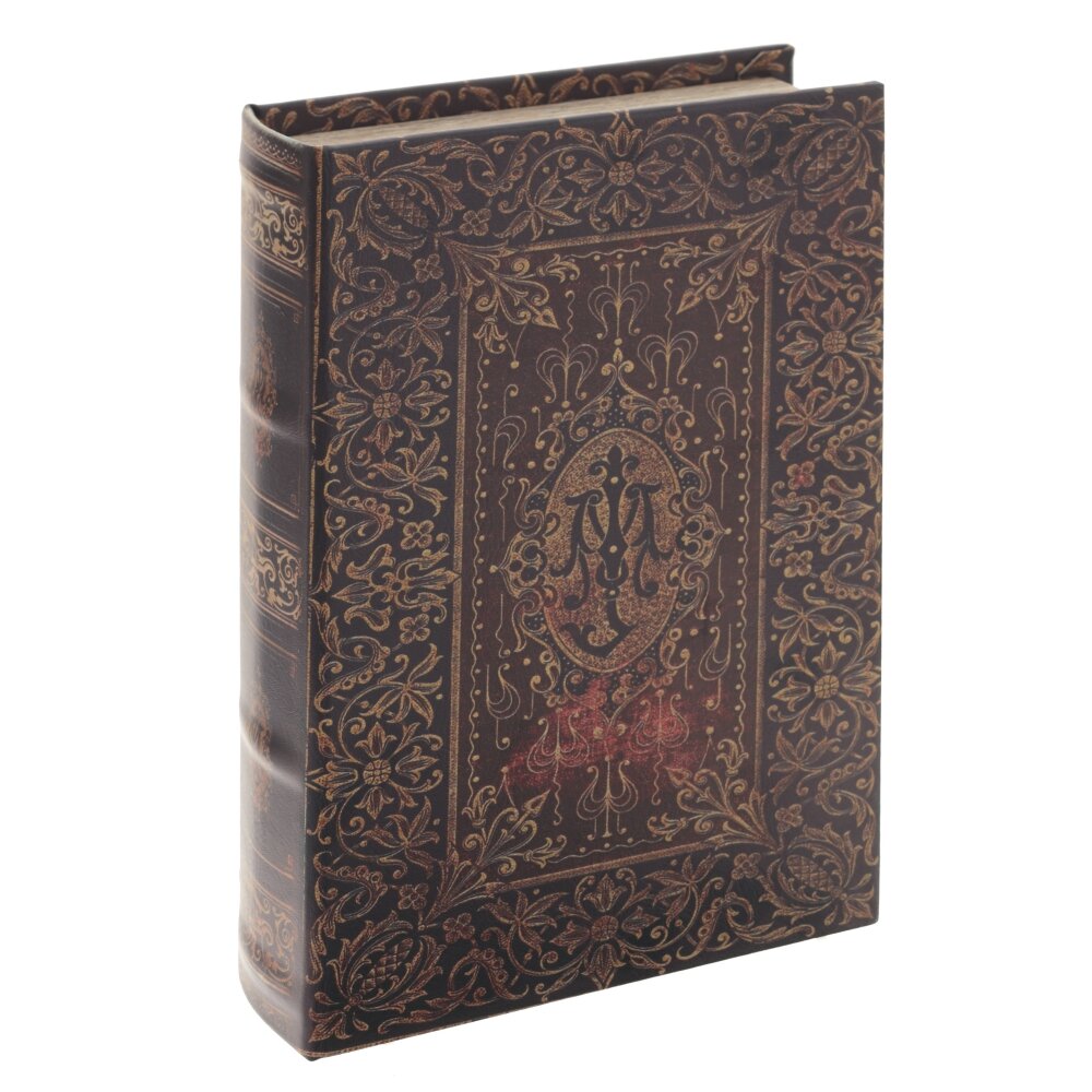 Шкатулка-книга сейф, L15,5 W5 H24 см