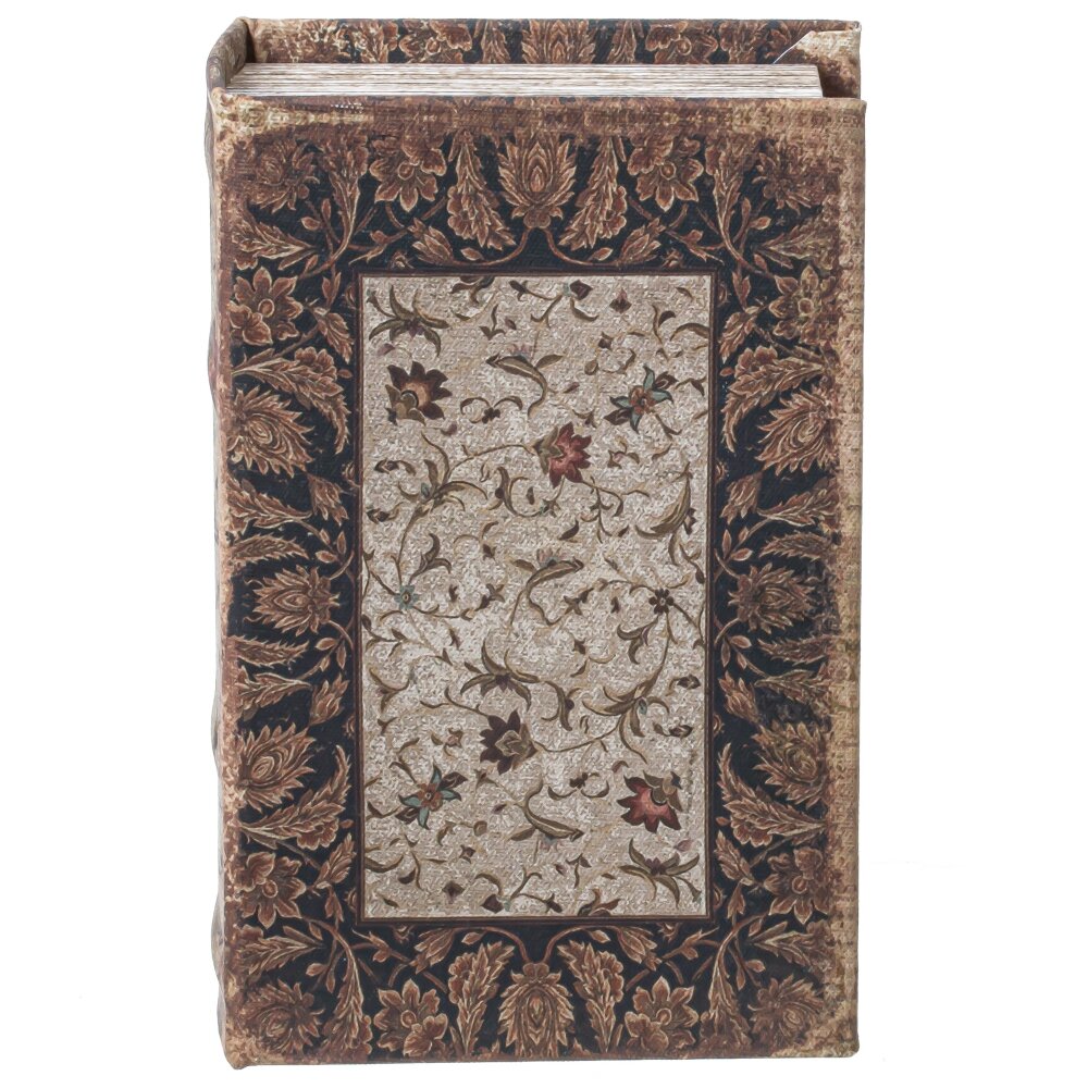 Шкатулка-книга, L10,5 W5 H17,5 см