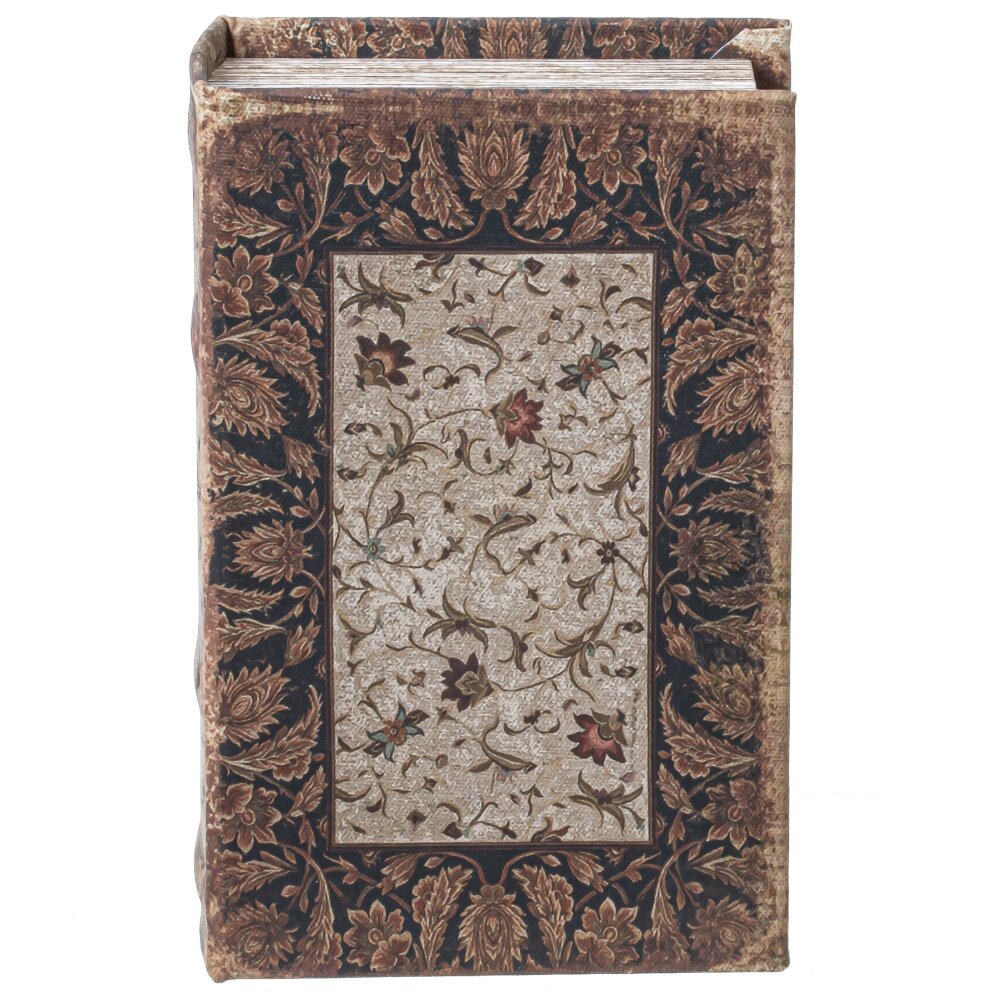 Шкатулка-книга, L10,5 W5 H17,5 см