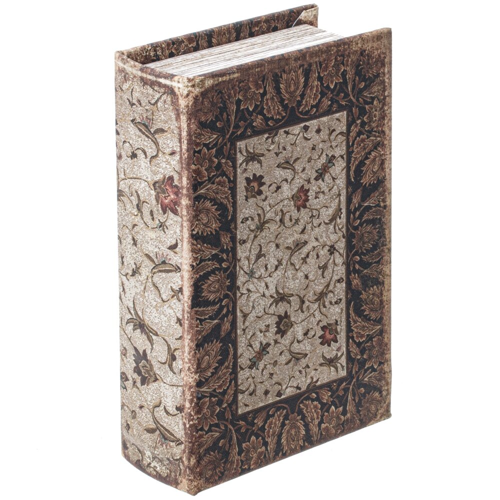 Шкатулка-книга, L10,5 W5 H17,5 см